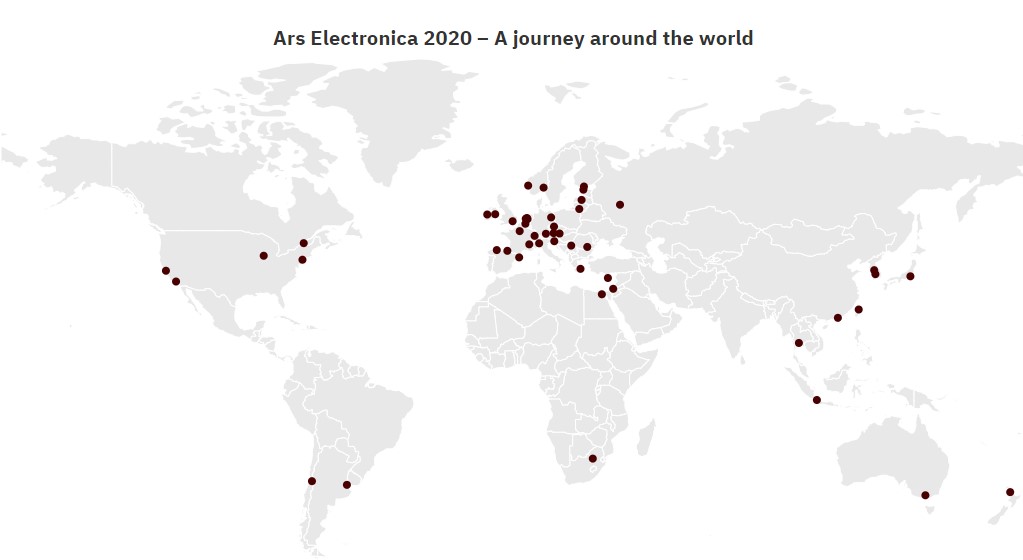Ars Electronica 2020 – A journey around the world