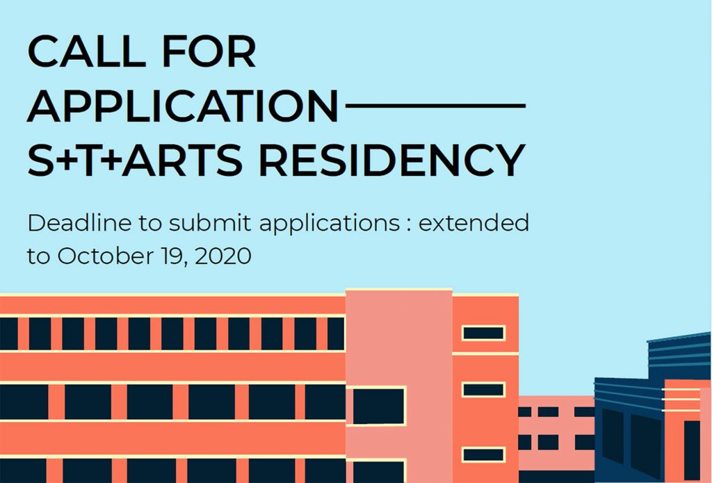 Call for Application: S+T+ARTS Residency