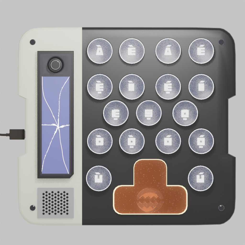 Keyboard Prototype Top View