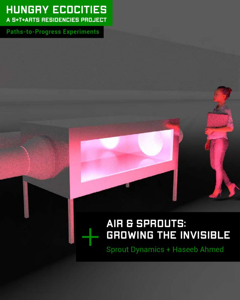 Air & Sprouts: Growing the Invisible - Sprout Dynamics (DK) Industrial sprouting + Haseeb Ahmed (BE)